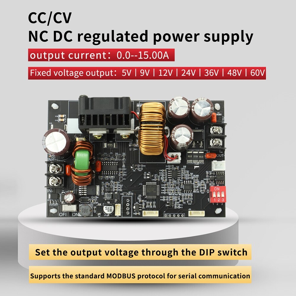 XY6020L DC DC Buck Boost Converter CNC CC CV 36V 15A Power Module