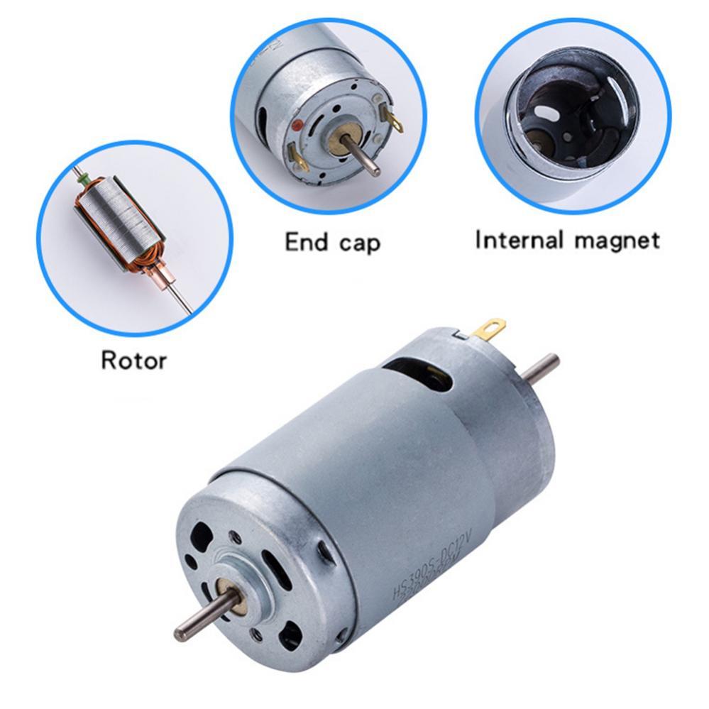 Dc Motor V Rpm High Speed Mini Motor Large Torque Brush