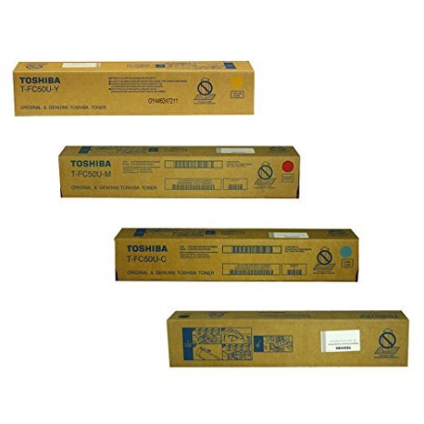 Genuine New Toshiba T Fc U Cmyk Tfc U Toner Cartridge Set Toner