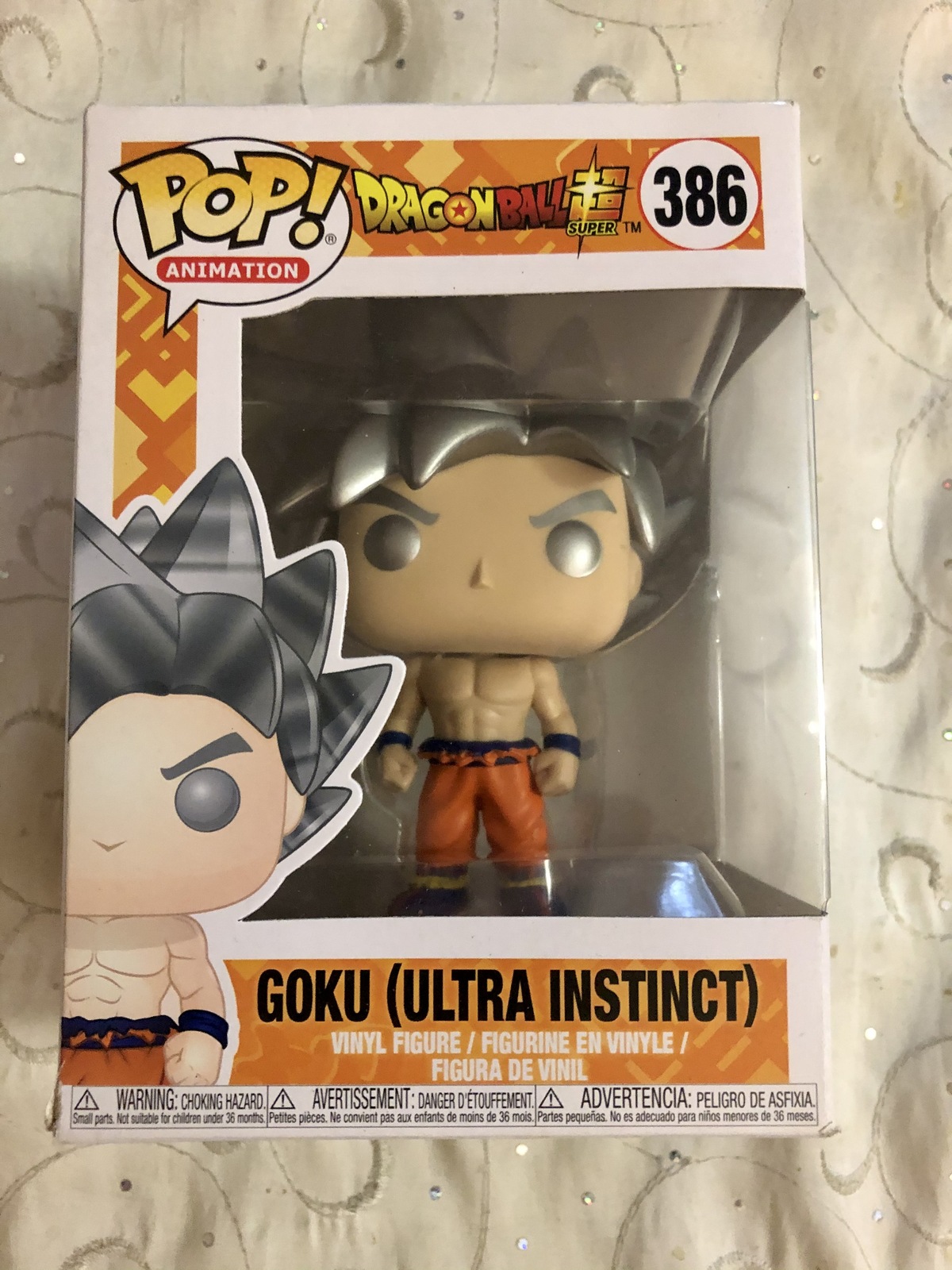 Funko Pop Animation Dragonball Super Goku Ultra Instinct Figure