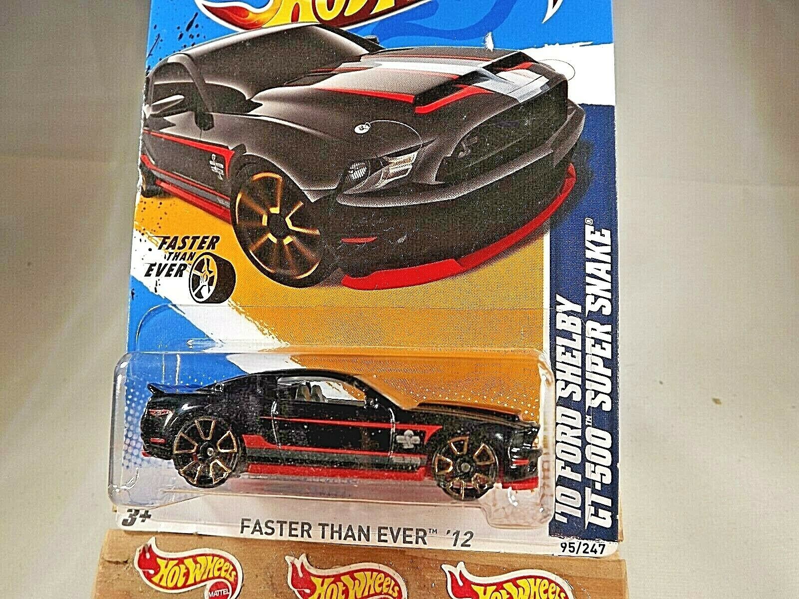 Hot Wheels Faster Than Ever Ford Shelby Gt Super Snake