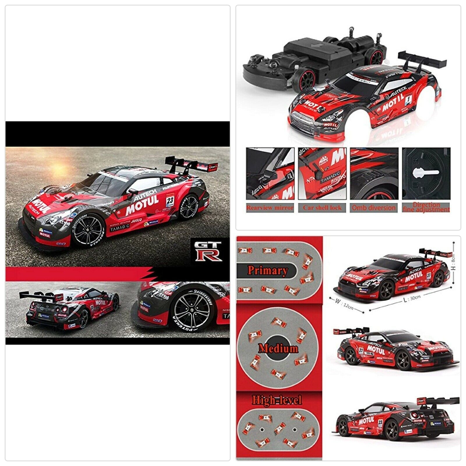 Super GT RC Sport Racing Drift Car 1 16 Remote Control Car For Adults