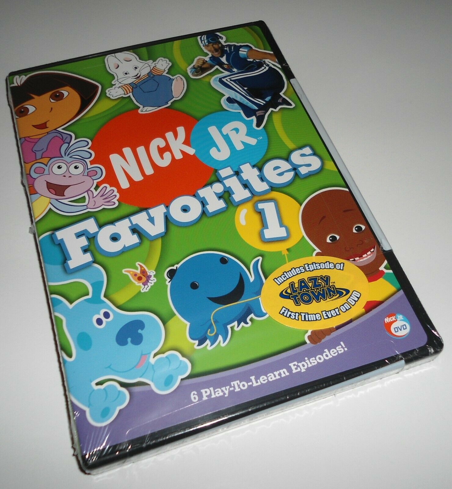 Nick Jr Favorites Vol One Nickelodeon DVD NEW Lazytown Blue S Clues Oswald DVD HD DVD