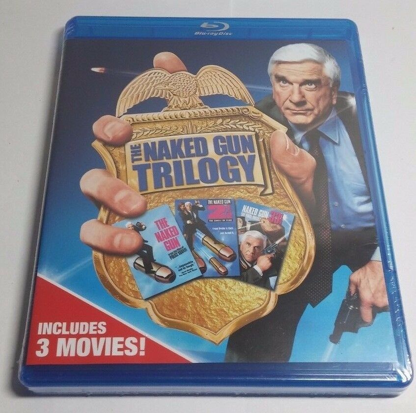 Naked Gun Trilogy Collection Blu Ray Disc Disc Set New Free S H