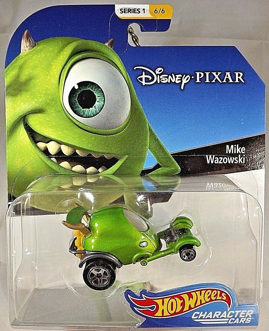 2018 Hot Wheels Disney CHARACTER CARS 6 6 MIKE WAZOWSKI Monsters Inc