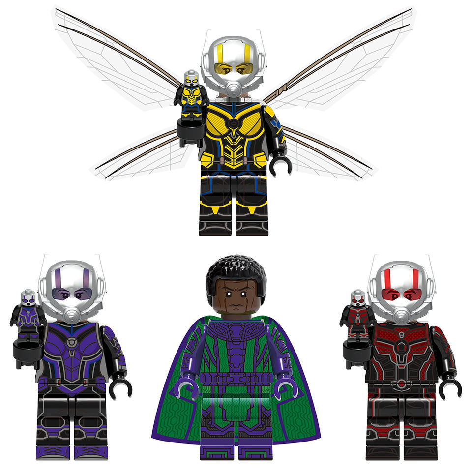 4pcs Ant Man And The Wasp Quantumania Kang Cassie Lang Minifigures