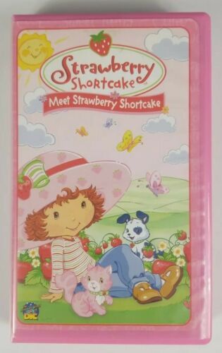 Strawberry Shortcake Vhs Meet Strawberry Shortcake Clamshell Video