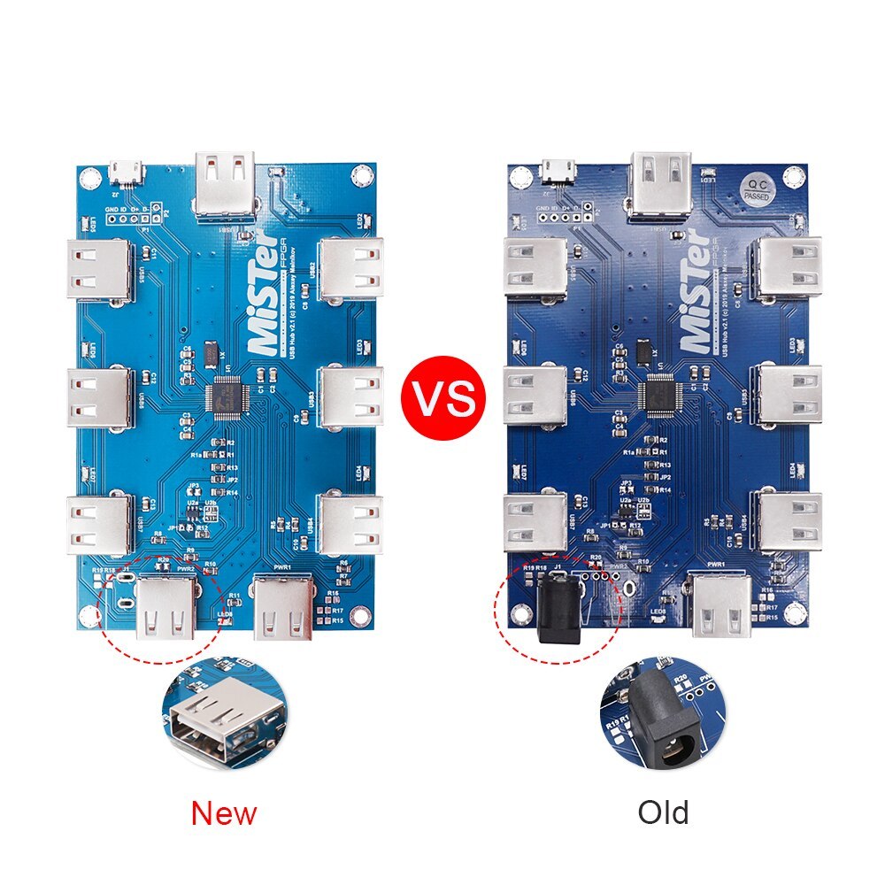 Manual Welding Mister Usb Hub V D For Mister Fpga Usb Ports Io D