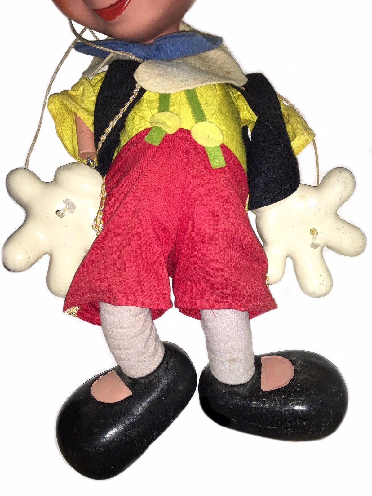 Vintage S Disney Pinocchio Pelham Puppet Marionette Professional