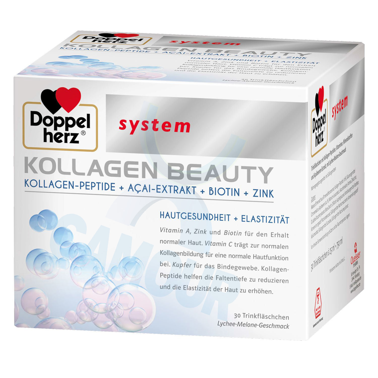 Doppelherz Kollagen Collagen Beauty System Zinc Biotin Skin Health 30 X