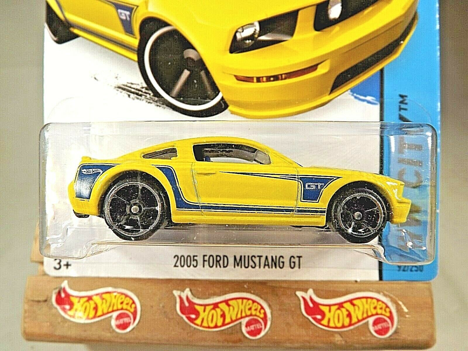 Hot Wheels Hw City Mustang Ford Mustang Gt Yellow Variant