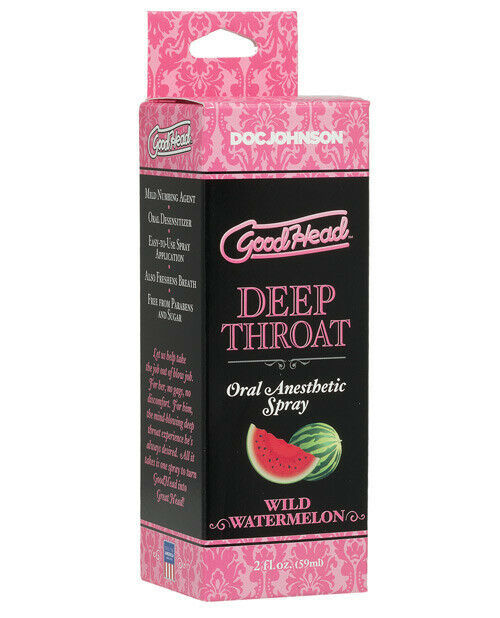 Good Head Deep Throat Oral Sex Play Flavored Enhancer Spray Oz Choose 0