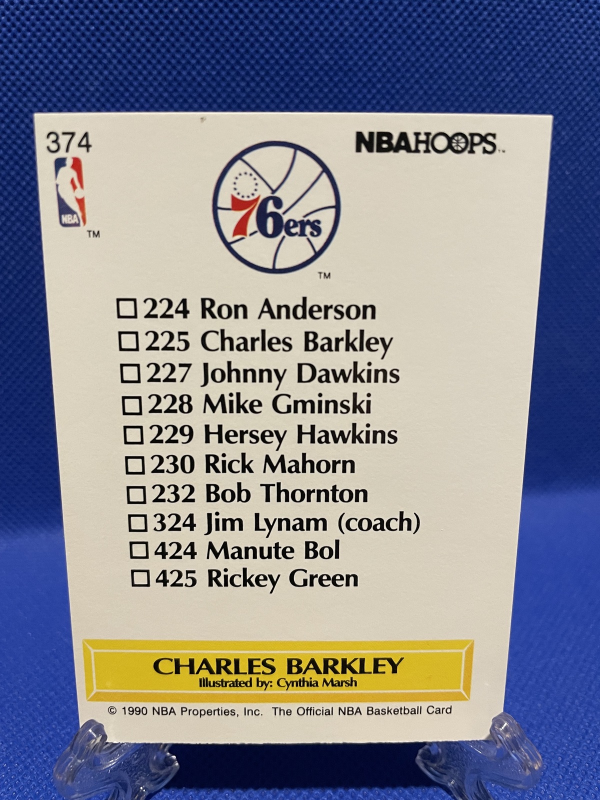 Charles Barkley Nba Hoops Card Trading Card Singles