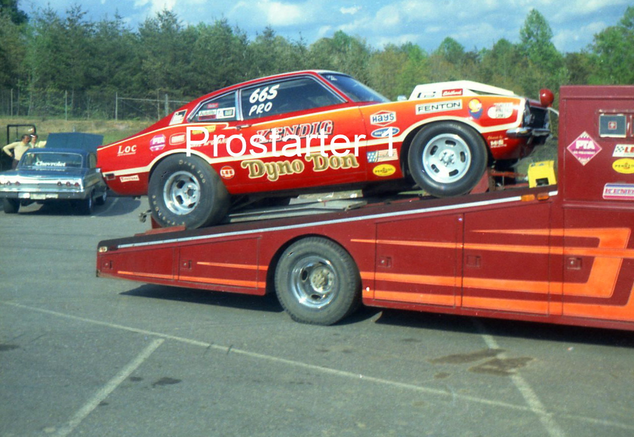 Dyno Don Nicholson Pro Stock Maverick X Color Drag Racing Photo