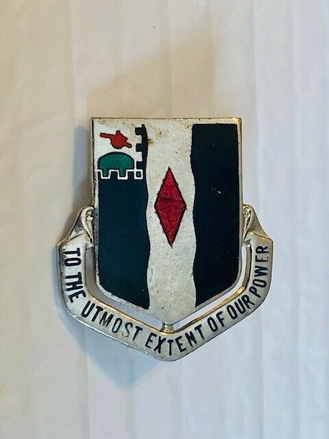 US Military 60th Infantry Regiment Insignia Pin To The Utmost Extent