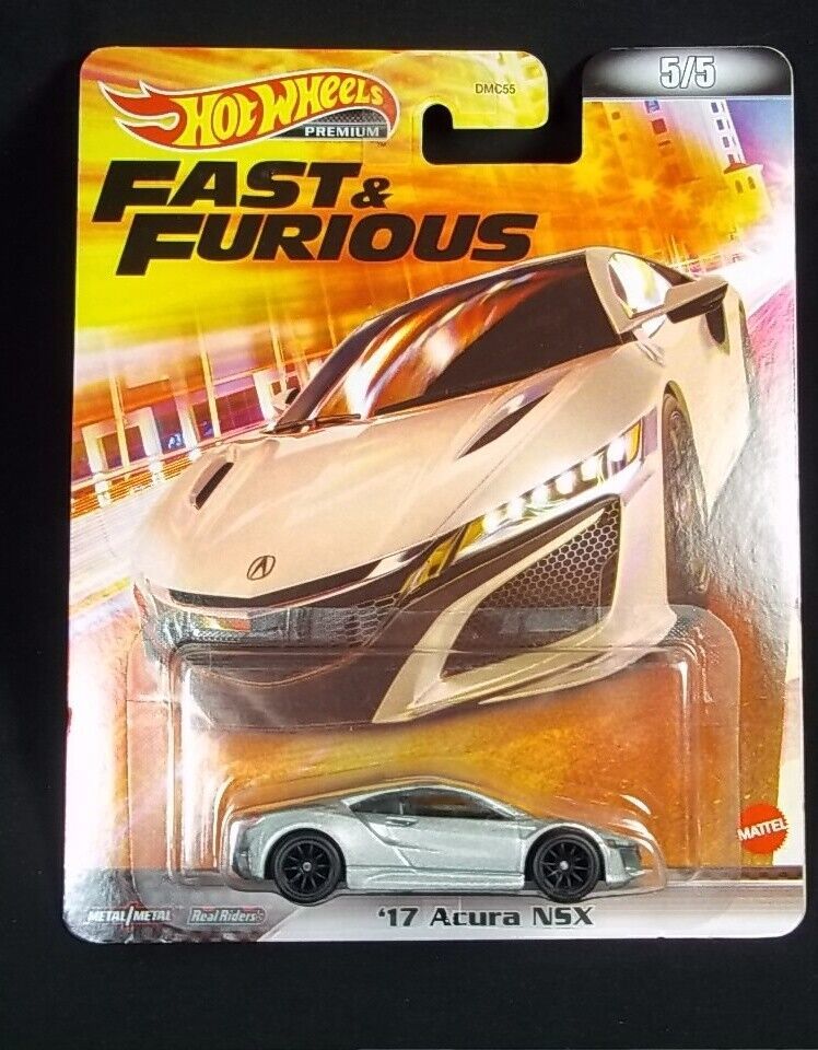 Hot Wheels Premium Fast Furious F9 The Fast Saga 17 Accura NSX