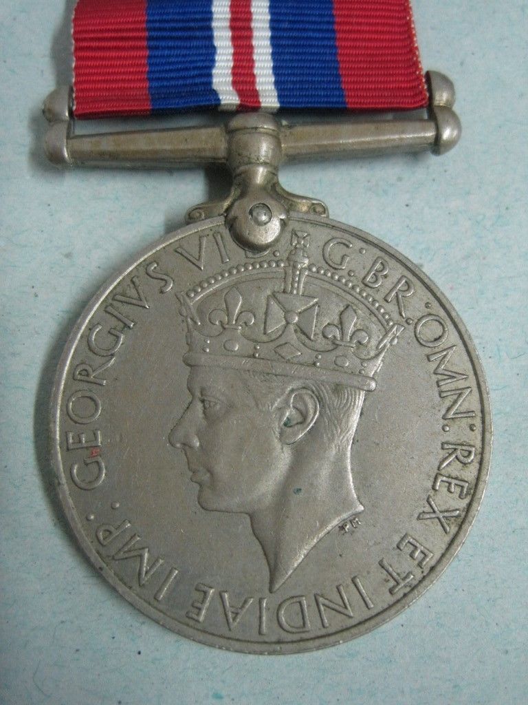 World War Ii Medal Georgivs Vi D G Br Omn Rex Et Indiae Imp