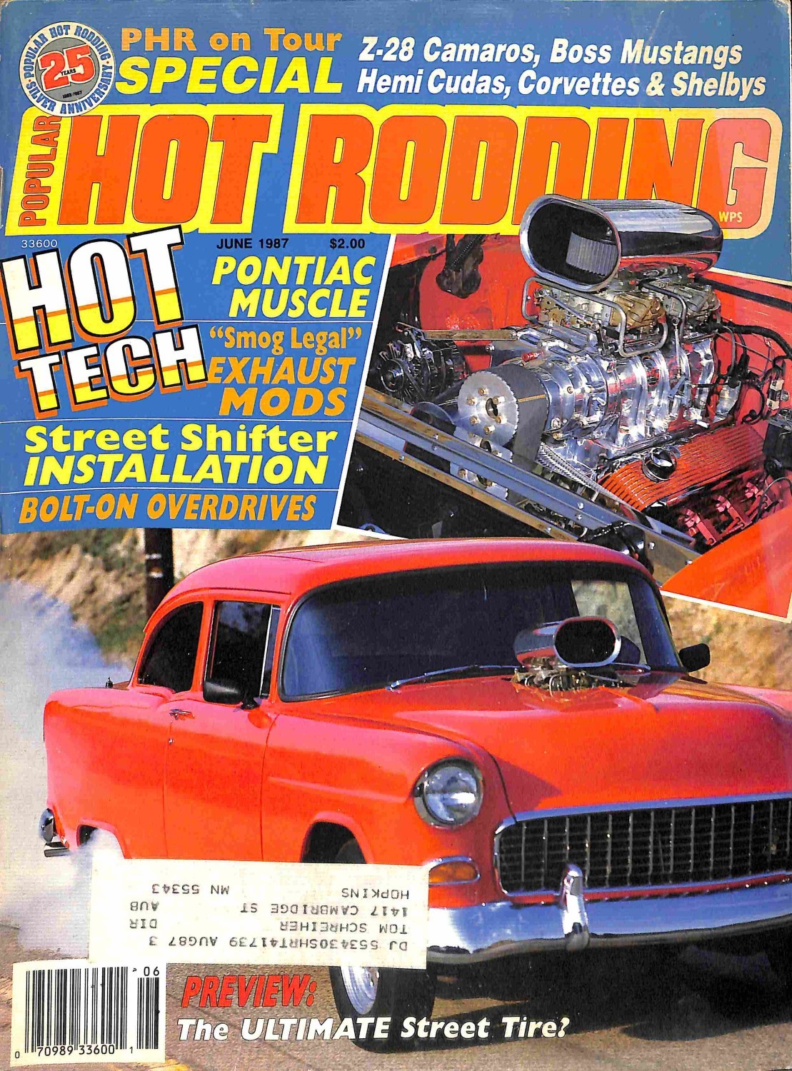 Popular Hot Rodding June Magazine Back Issues