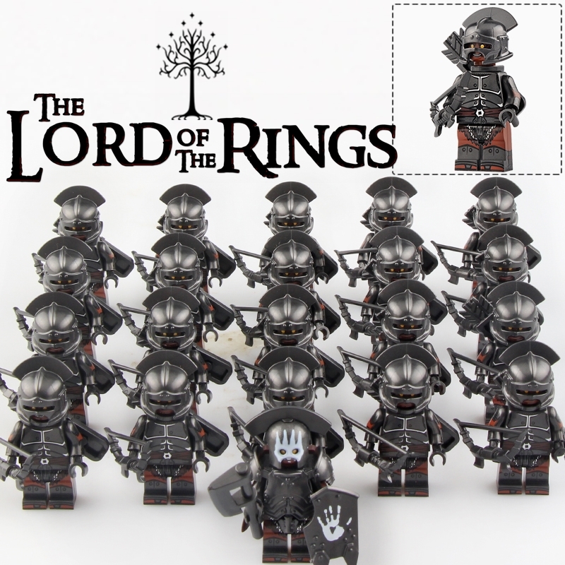 21Pcs Uruk Hai Orcs Infantry Archer Army Lord Of The Rings LOTR