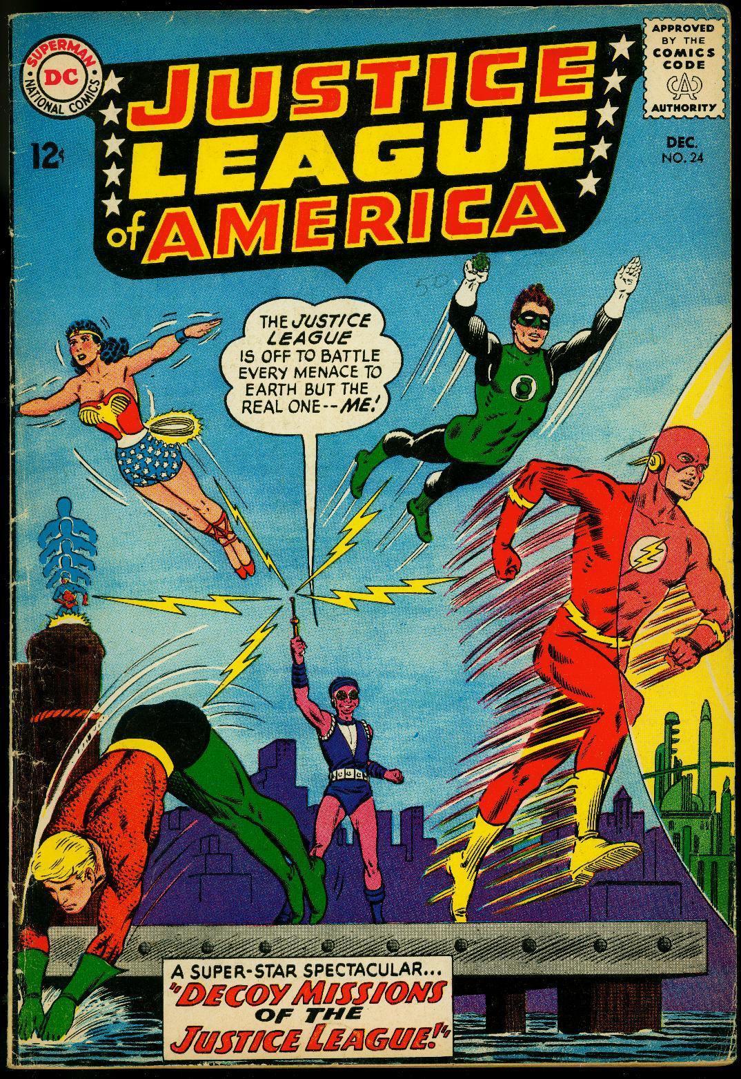 Justice League Of America Dc Silver Age Kanjar Ro Vg