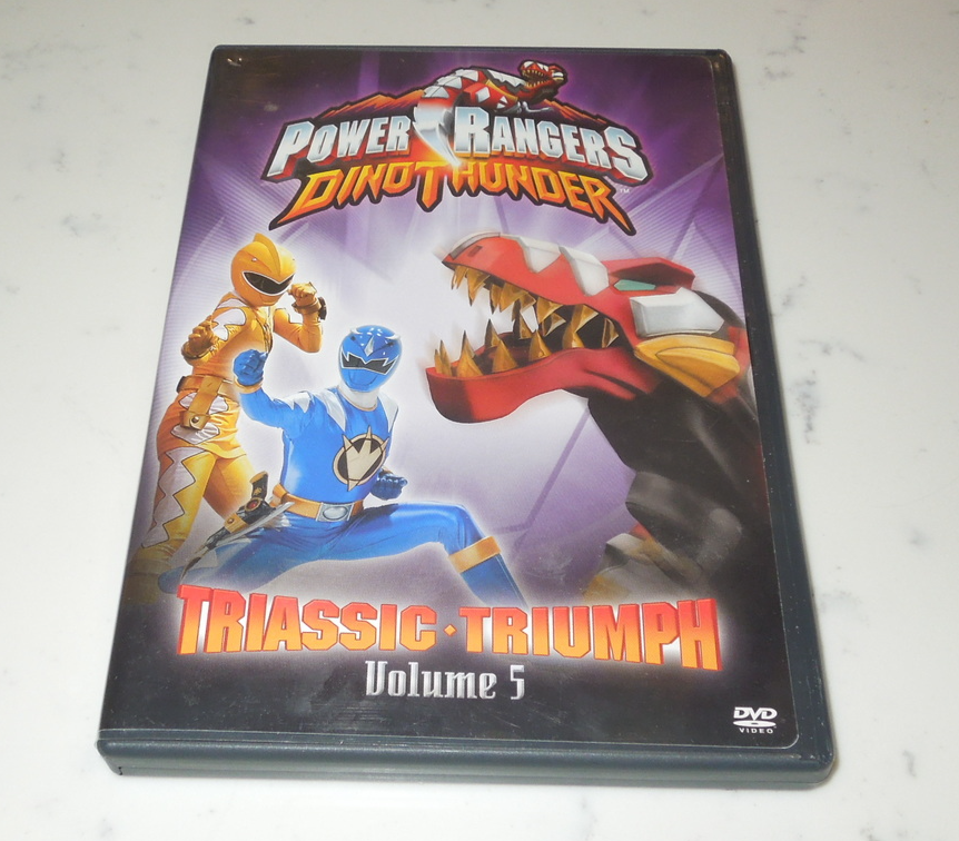 POWER RANGERS DINO THUNDER Volume 5 Triassic Triumph DVD 2004