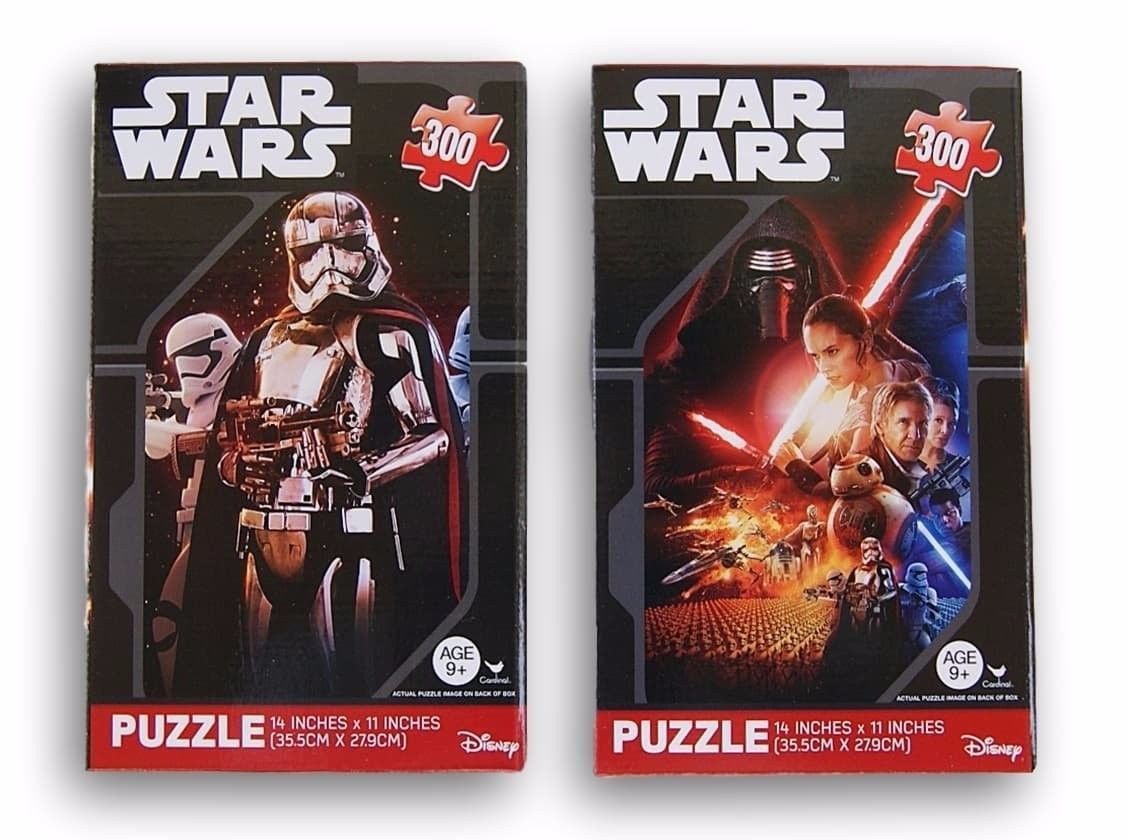 Star Wars Jigsaw Puzzles Piece Set Of The Force Awakens Ages