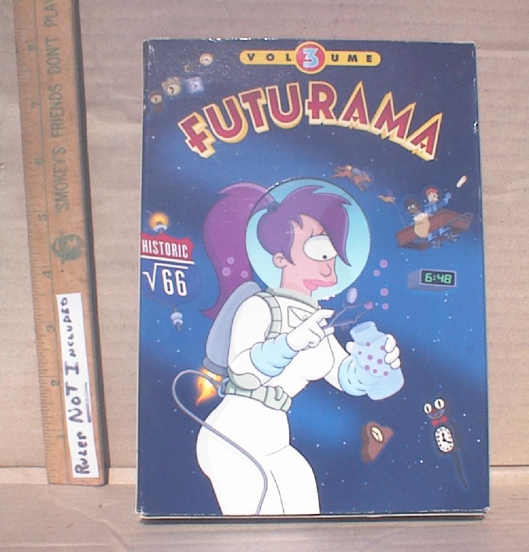 Futurama Season Dvd Tv Series Disc Box And Similar Items