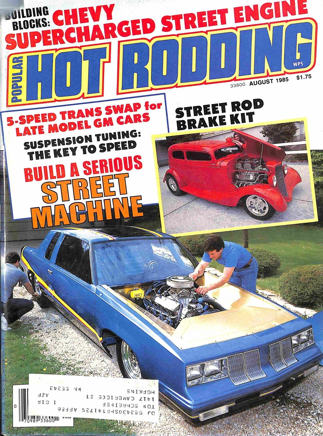 Popular Hot Rodding August Magazine Back Issues