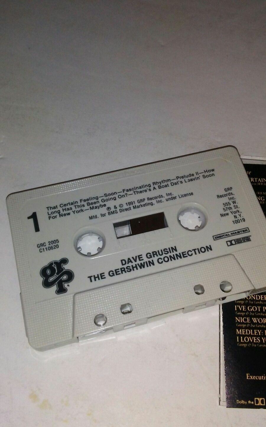 DAVE GRUSIN The Gershwin Connection Sep 1991 GRP USA Cassettes