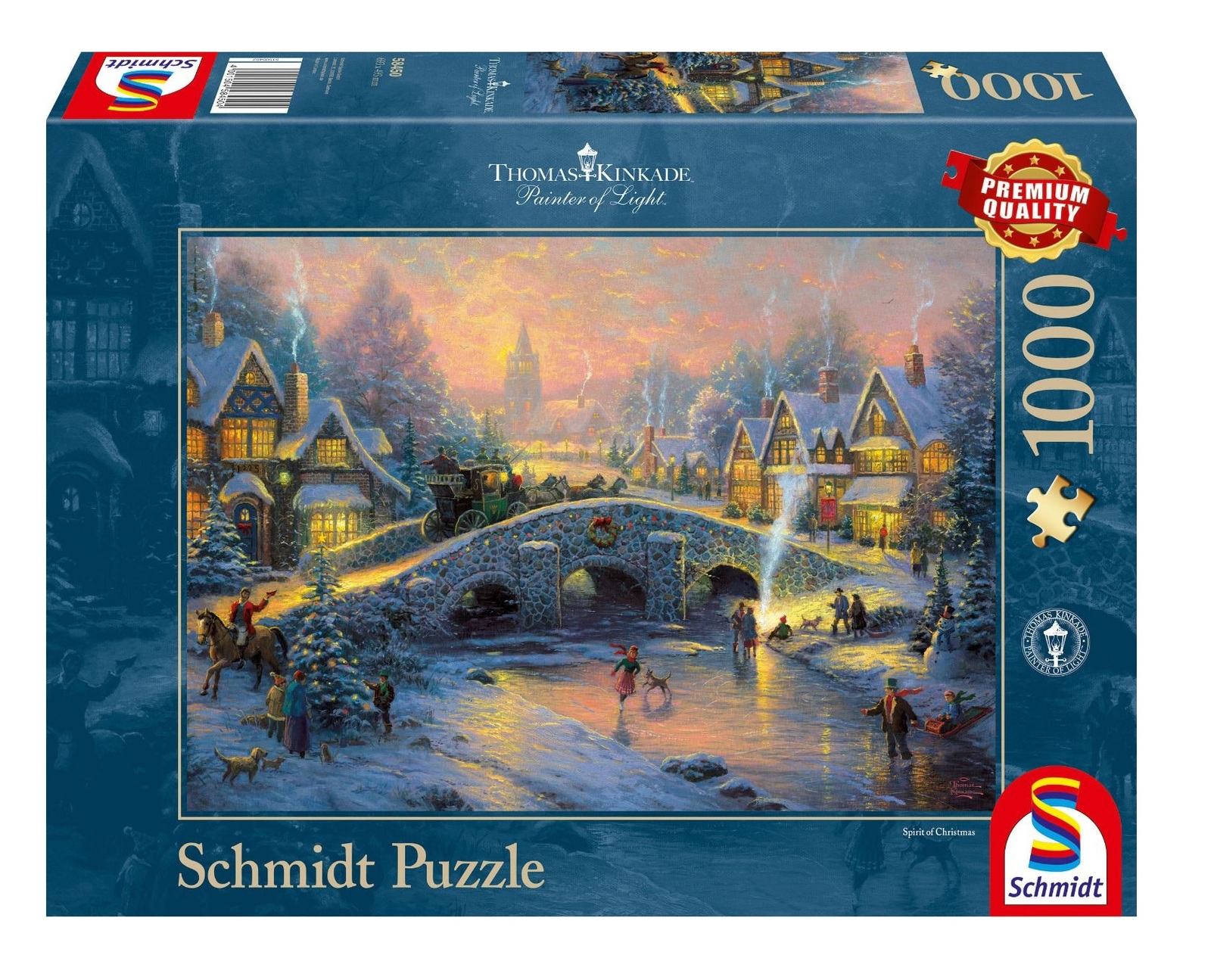 New Schmidt Jigsaw Puzzle Pieces Thomas Kinkade Spirit Of