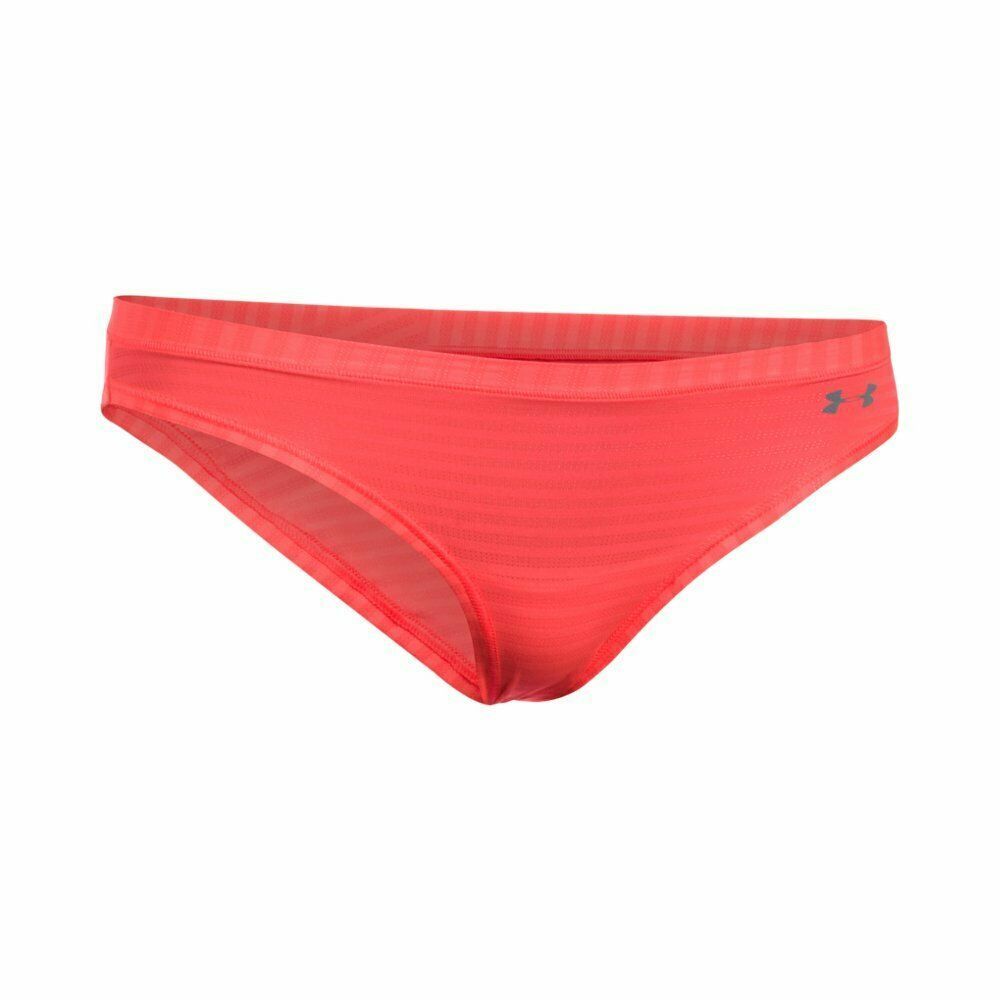 Under Armour Women S Pure Stretch Sheer Novelty Bikini Marathon Red