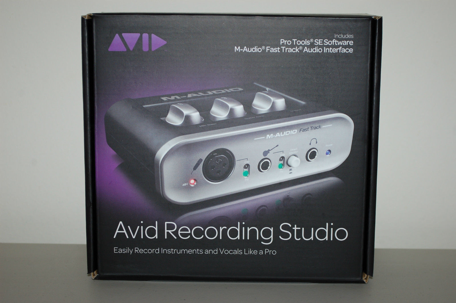 Avid Studio M Audio Fast Track Usb Digital Recording Interface Pro