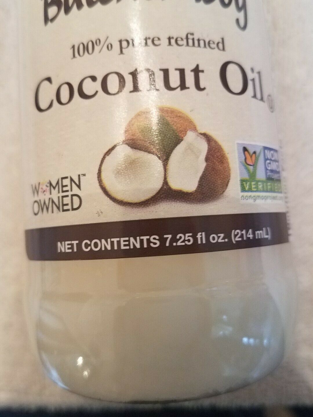 Butcher Boy Refined Coconut Oil Oz Ml Non Gmo Cooking