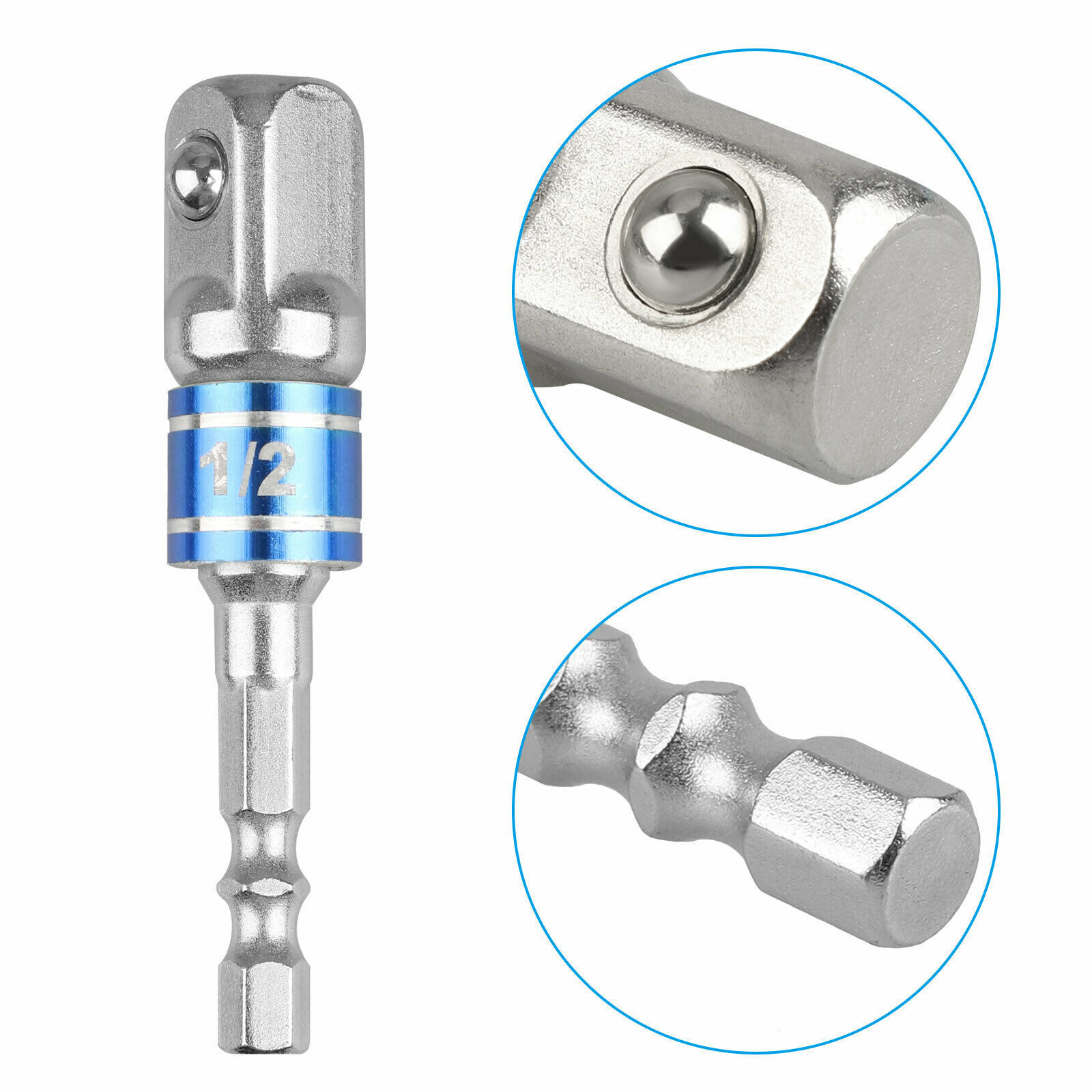 105 Degree Right Angle Drill Bit 1 4 3 8 1 2 Hex Shank Socket