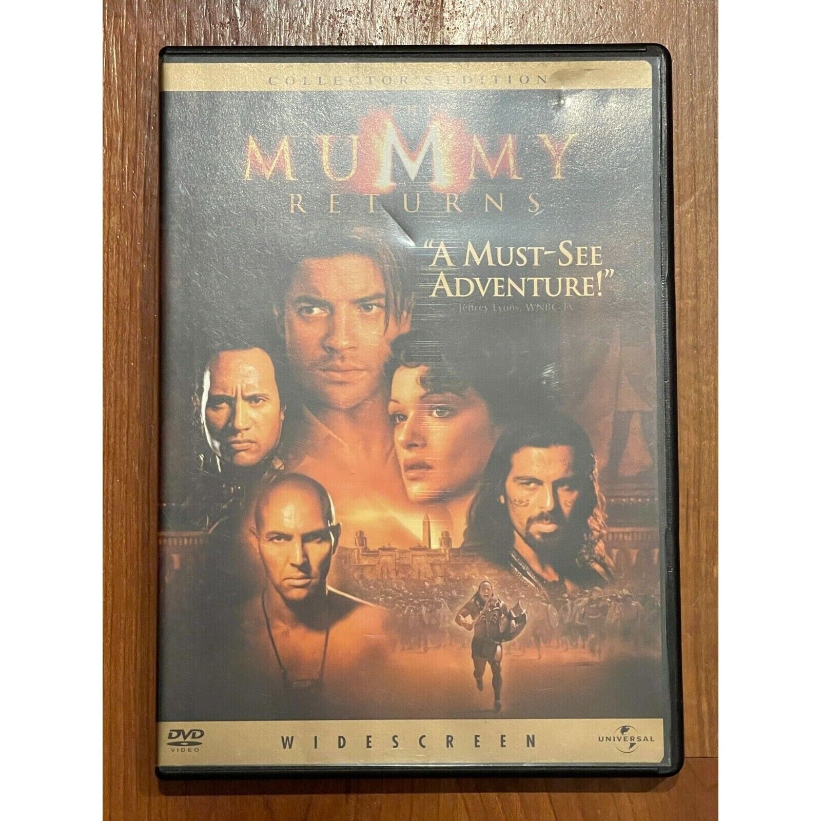 The Mummy Returns Dvd Widescreen Brendan Fraser Rachel Weisz