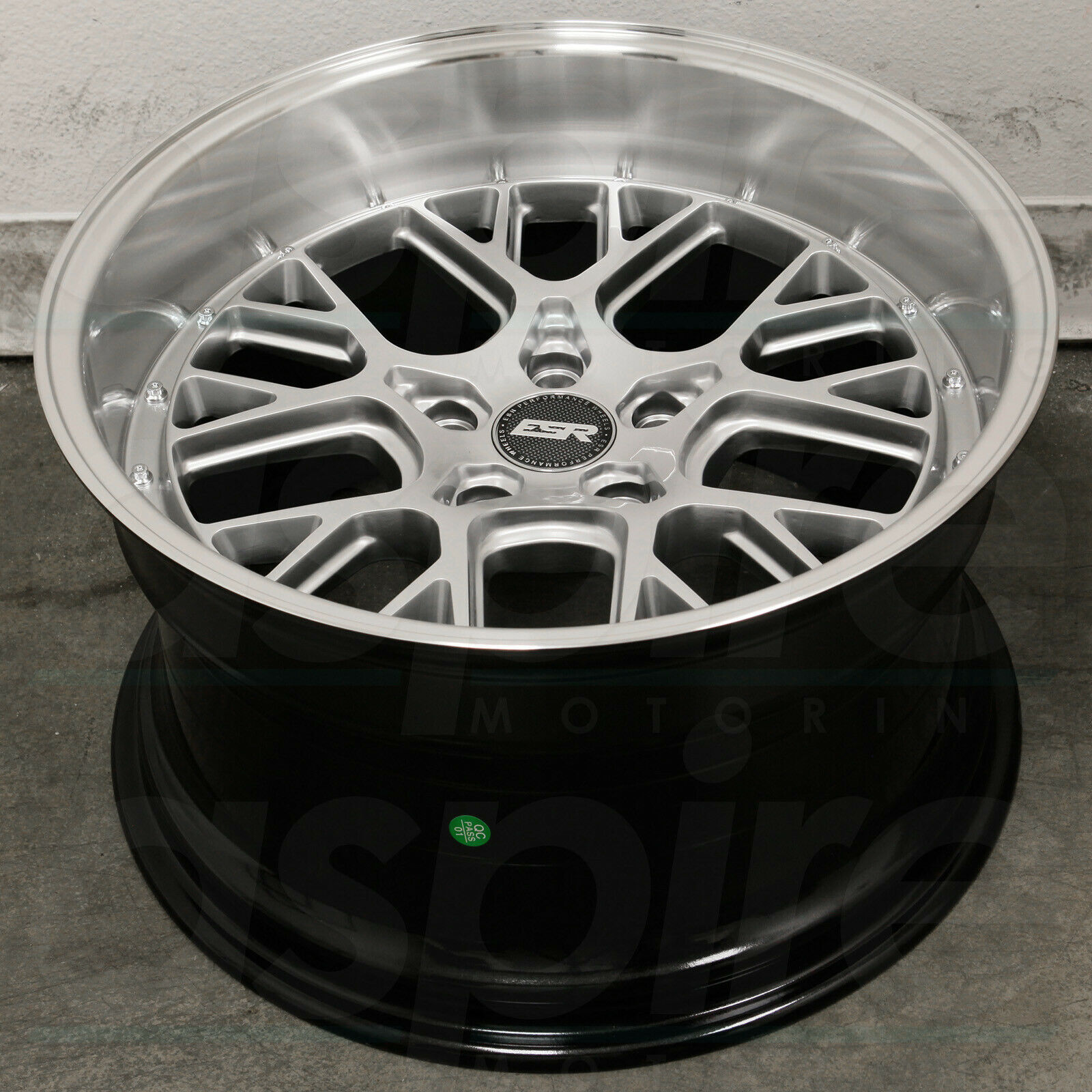 X X Esr Cs X Hyper Silver Wheels Rims Set