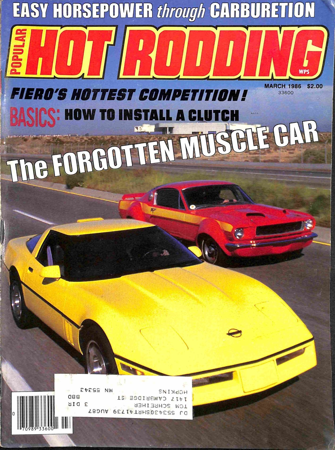 Popular Hot Rodding March Magazines