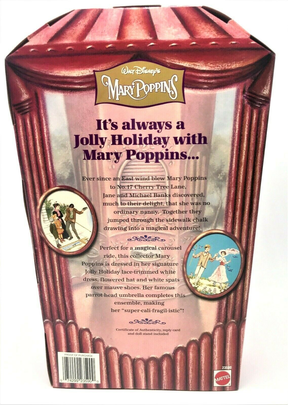 Disney S Mary Poppins Jolly Holiday Edition Collector Doll ORIGINAL