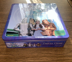 The Wizard Of Oz Trivia Board Game ~ Collectible Tin ~ Pressman 1999 ~ C... - $15.94
