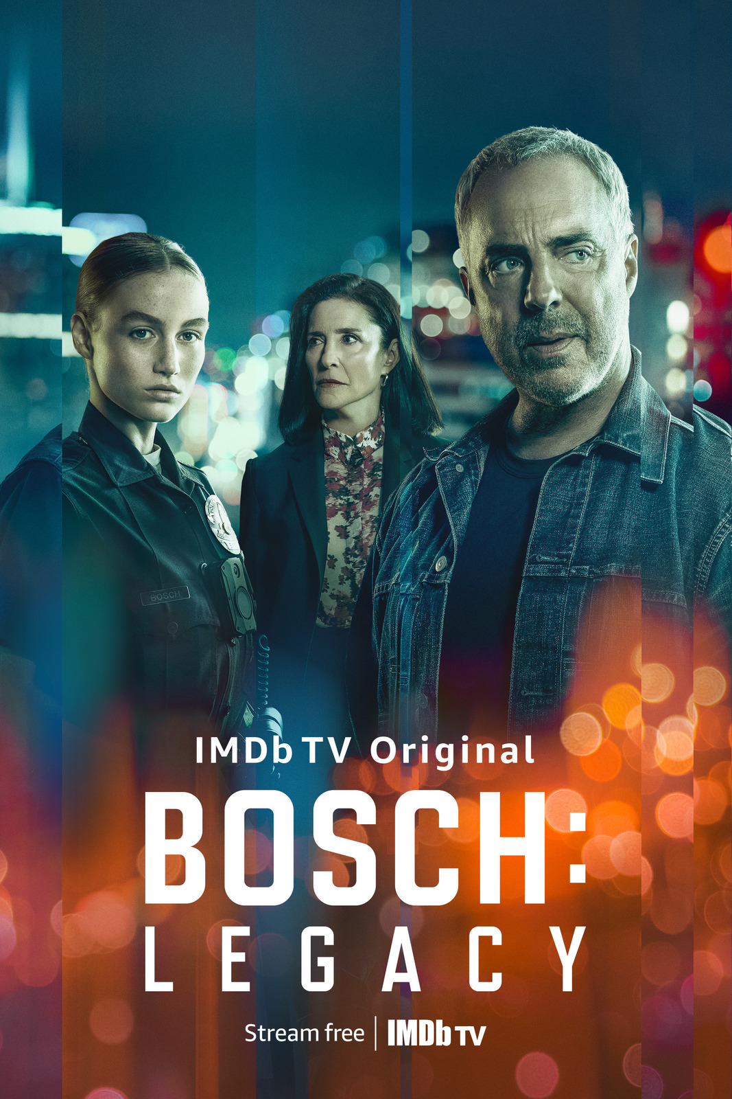 Bosch Legacy Poster 2022 TV Series Art Print Size 11x17 18x24 24x36 27x40