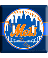 NEW YORK METS NY BASEBALL MLB DOUBLE LIGHT SWITCH PLATE - $14.99