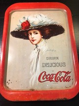 Vintage Coca Cola 1971 Hamilton King Serving Tray Original Good - $20.00