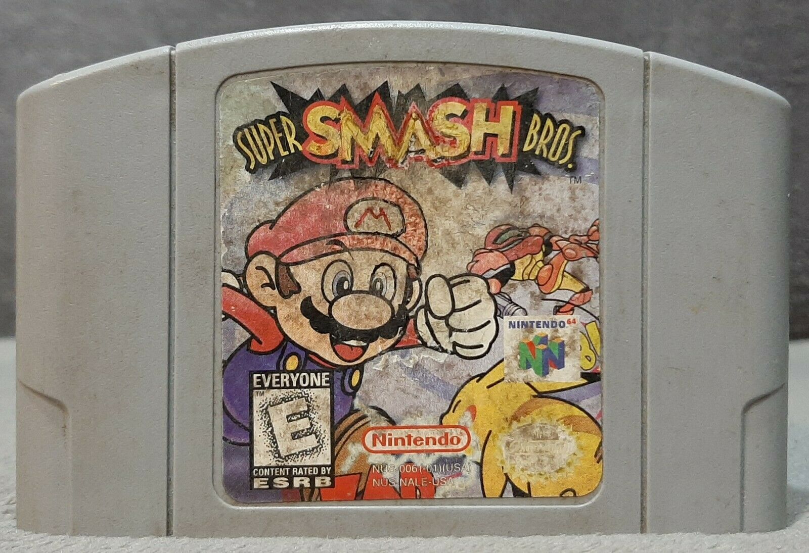 Primary image for Vintage 1997 Genuine Authentic Original Nintendo 64 Super Smash Bros. Works Rare