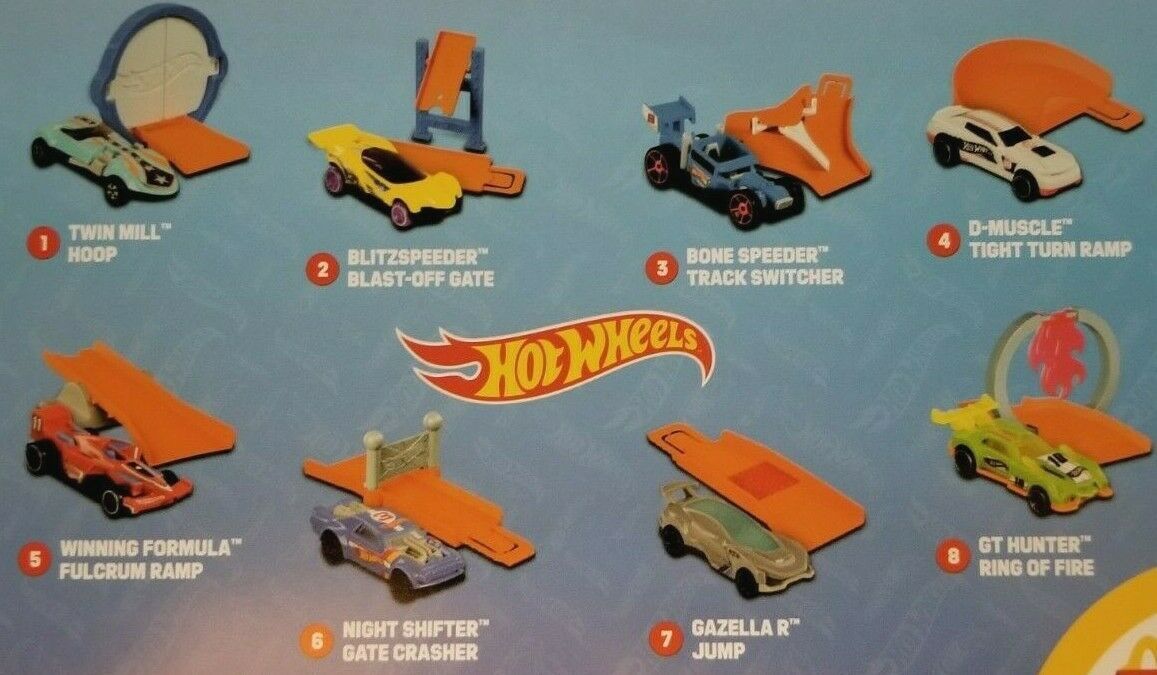 mcdonalds hot wheels 2019