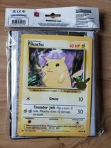 Pokemon TCG Binder Pikachu Card. BRAND NEW. Free Shipping 25th Anniversary - $22.76