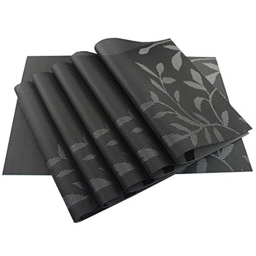 Bright Dream Placemats Plastic for Kids Washable Easy Wipe Clean for