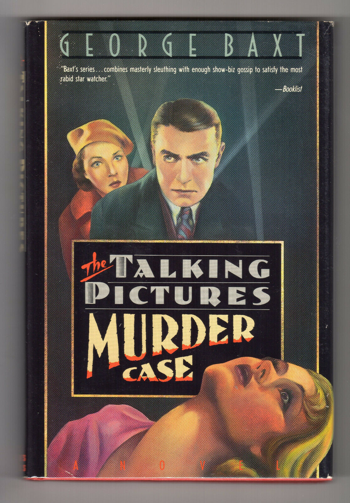 George Baxt TALKING PICTURES MURDER CASE First ed Fine DJ Mystery 1929 ...