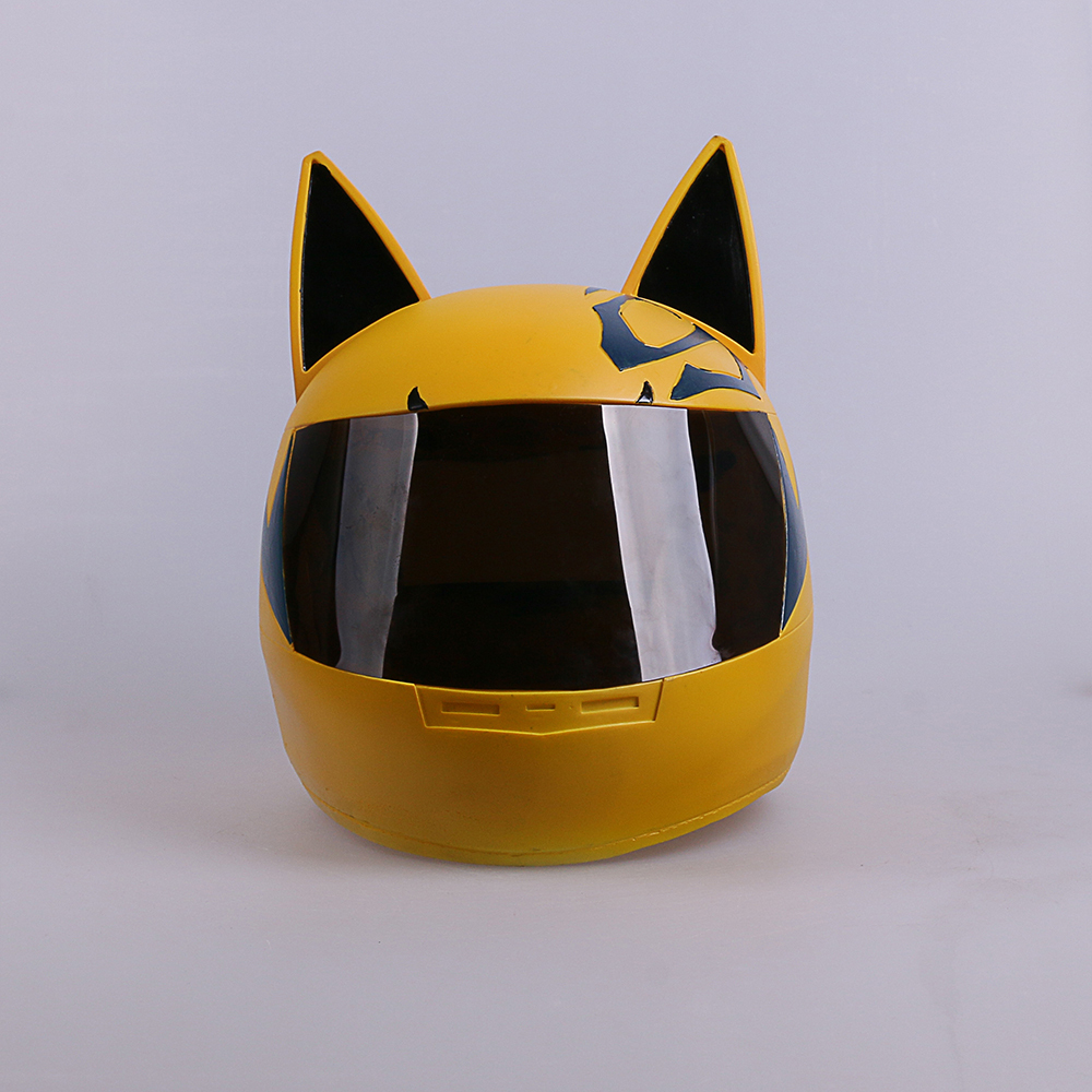 Celty Sturluson The Black Rider Anime DuRaRaRa Cosplay Costume Prop Mask