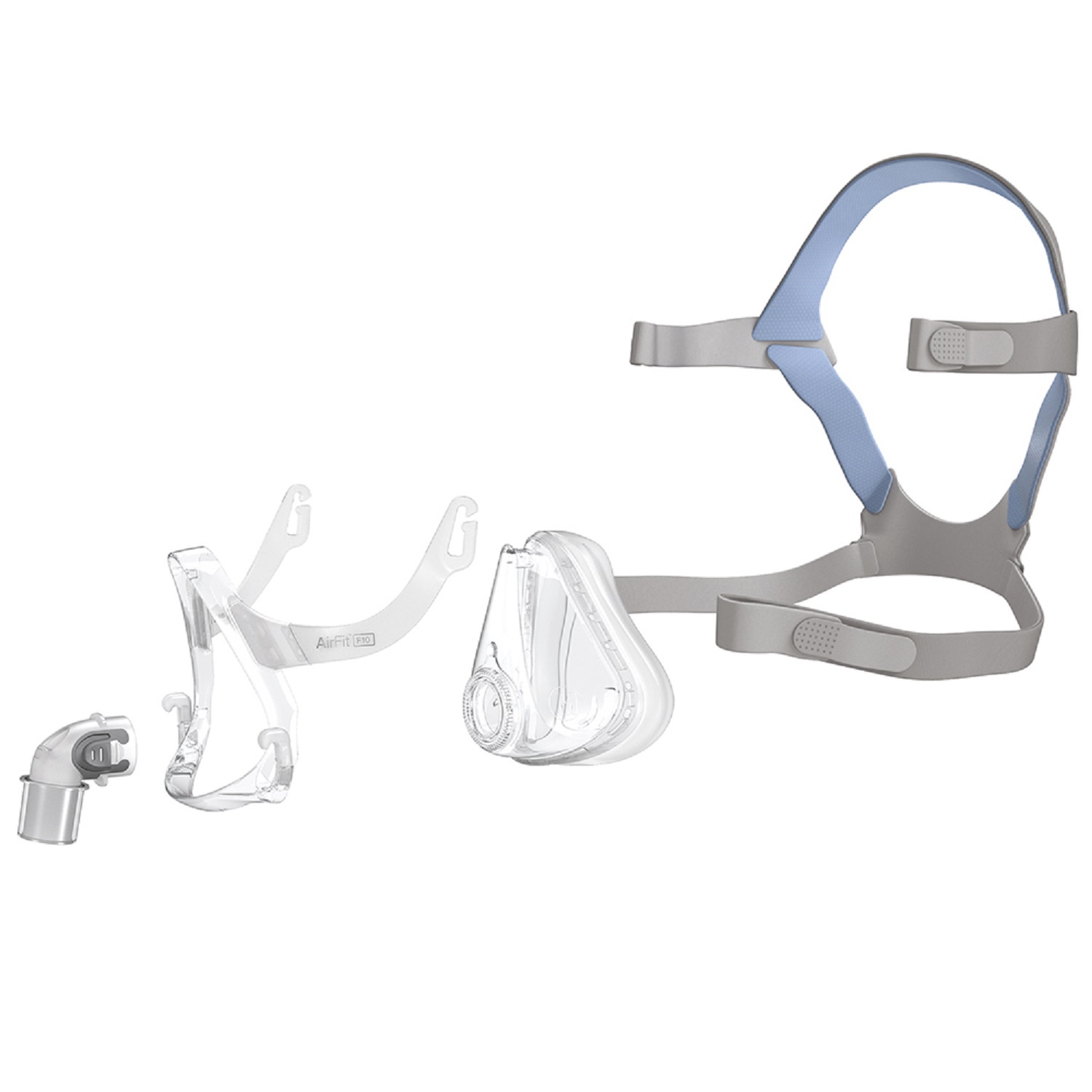 Resmed Airfit F10 Full Face Mask Frame Medium Large Headgear Not Included Other Sleeping Aids 0349