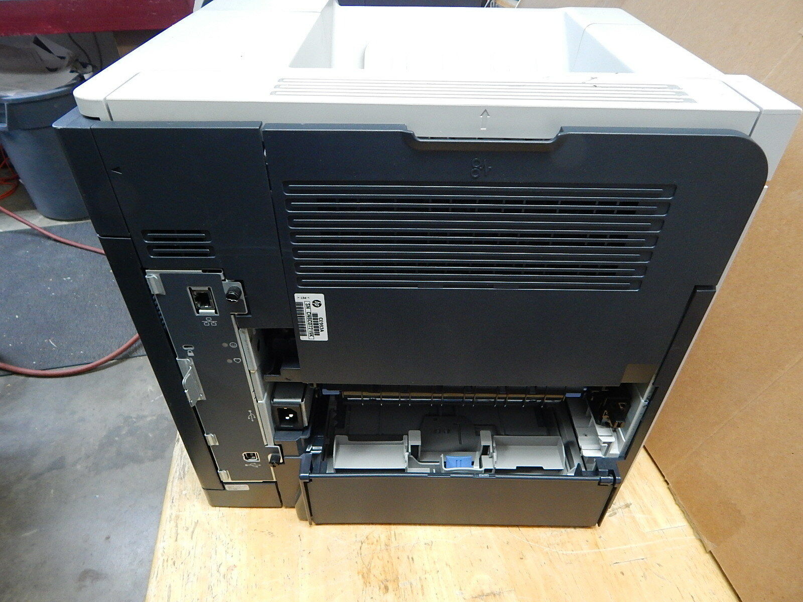 Hp lj 600 m602 не пропекает